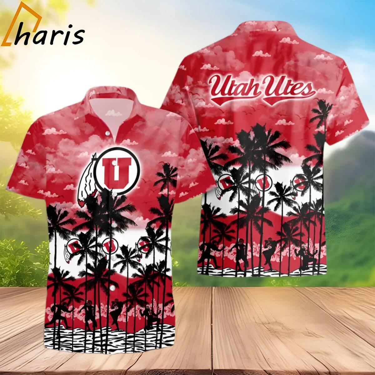 Utah Utes Hawaiian Shirt Sports Fan Gifts 2 3