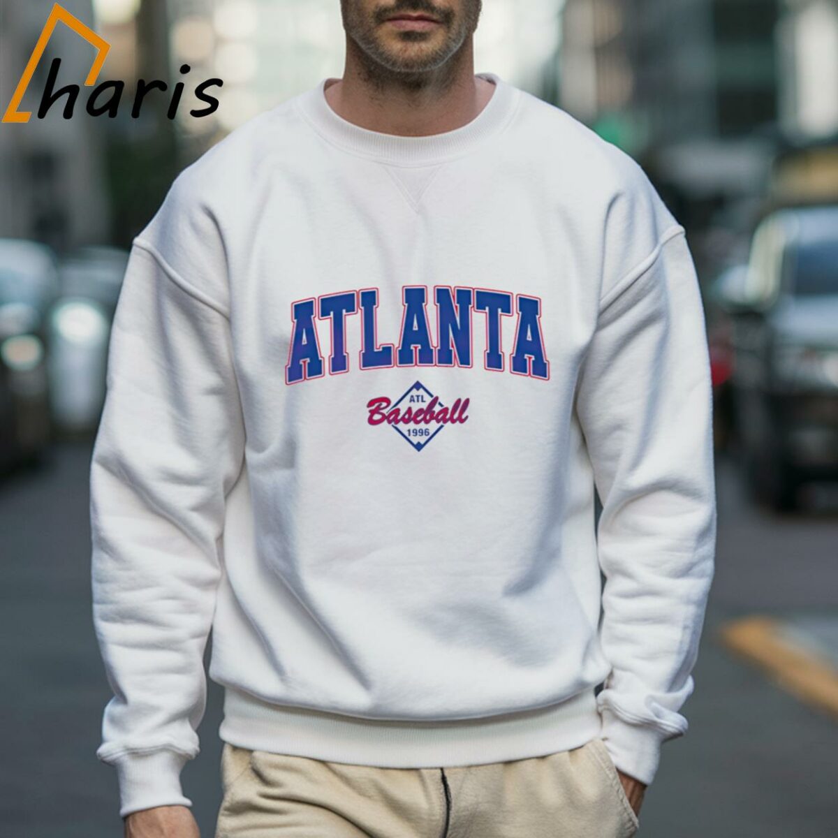 Vintage Atlanta Baseball 1966 Shirt 3 Sweatshirt