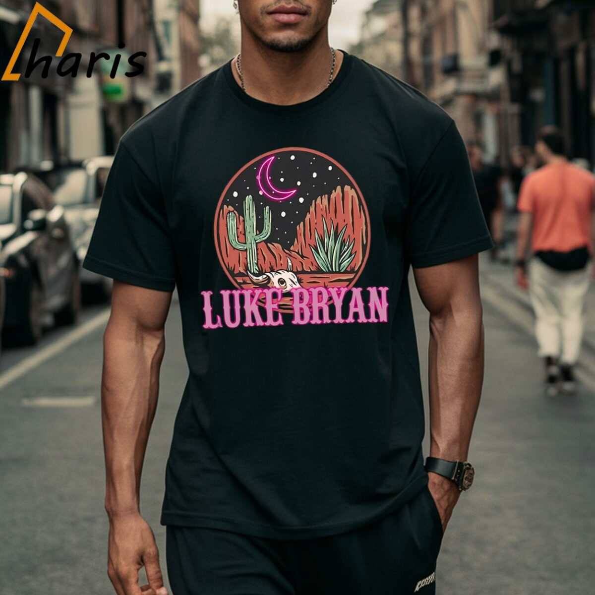 Vintage Luke Bryan Western Bullhead Tour T shirt 2 Shirt