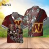 Washington Commanders NFL Floral Summer Hawaiian Shirt 2 3