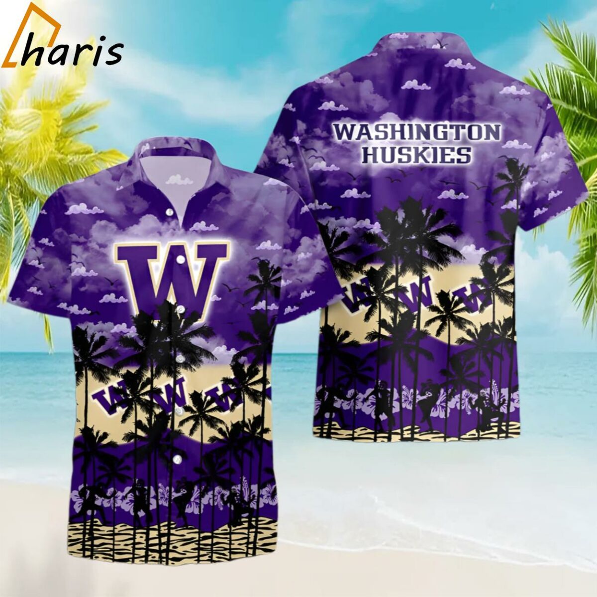 Washington Huskies Hawaiian Shirt Unique Sports Gifts 1 1