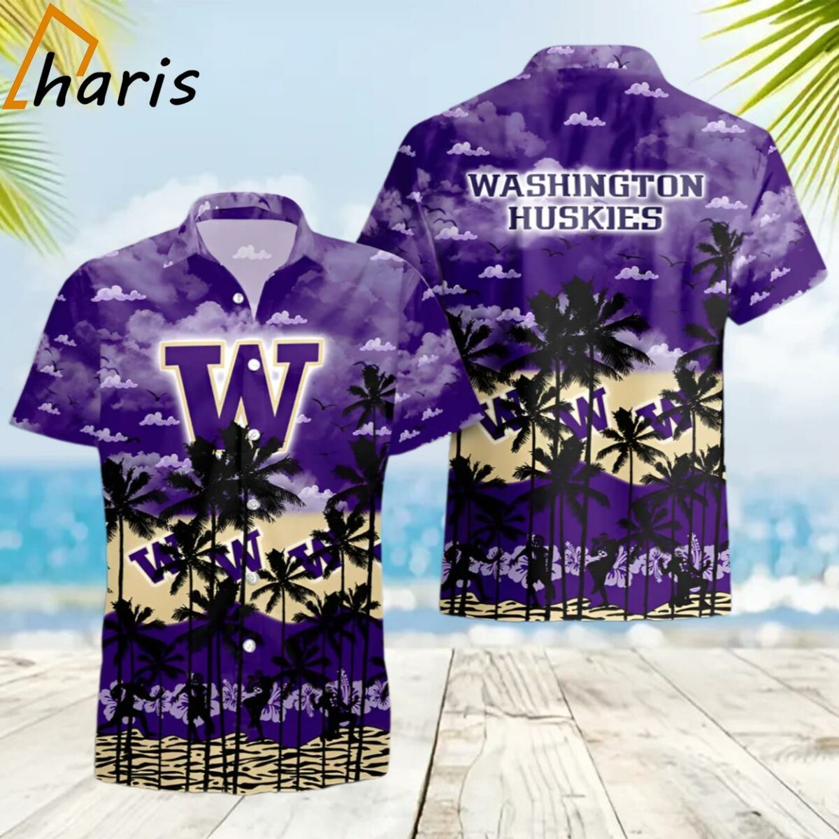 Washington Huskies Hawaiian Shirt Unique Sports Gifts 2 2