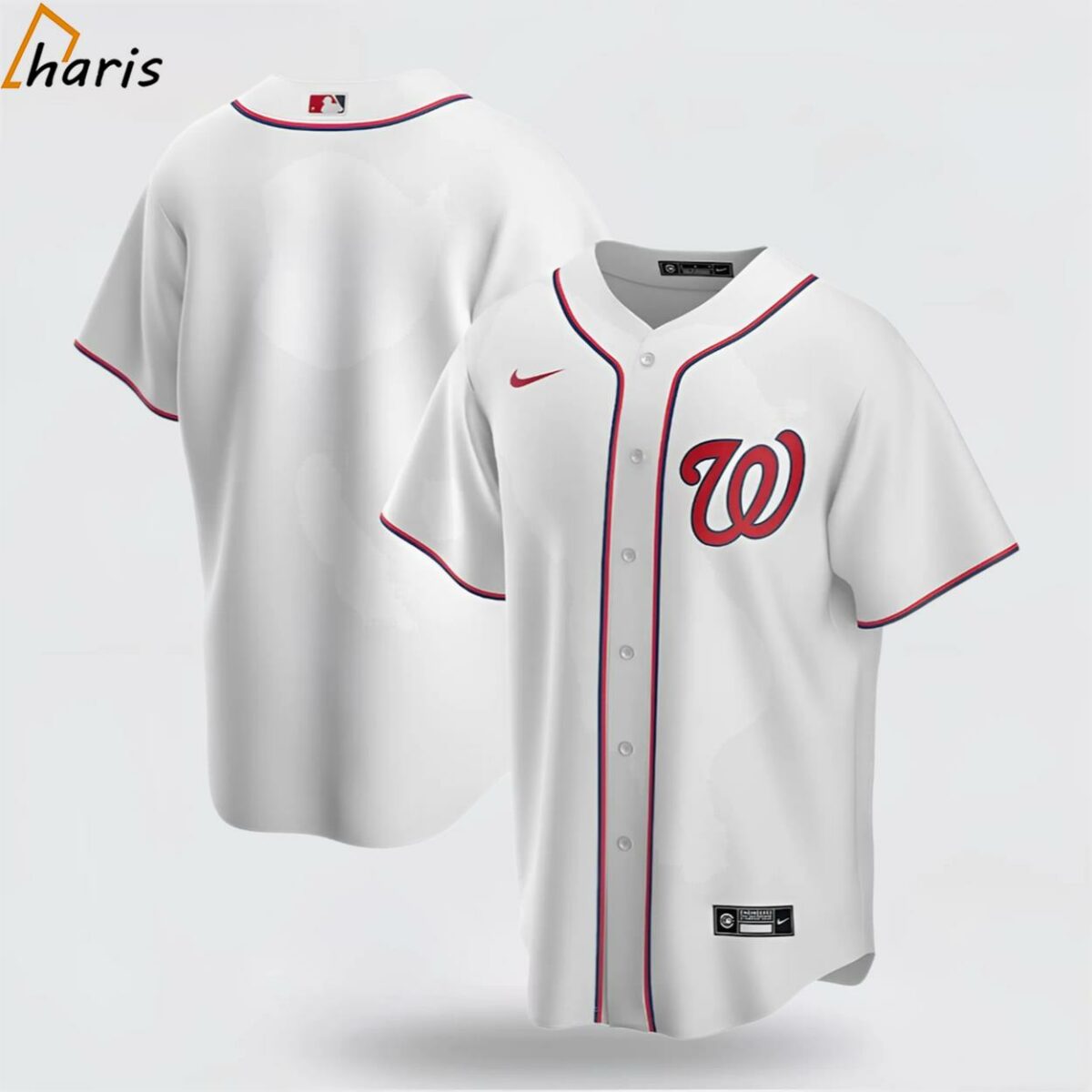 Washington Nationals Nike Official Replica Home Jersey Mens 1 jersey