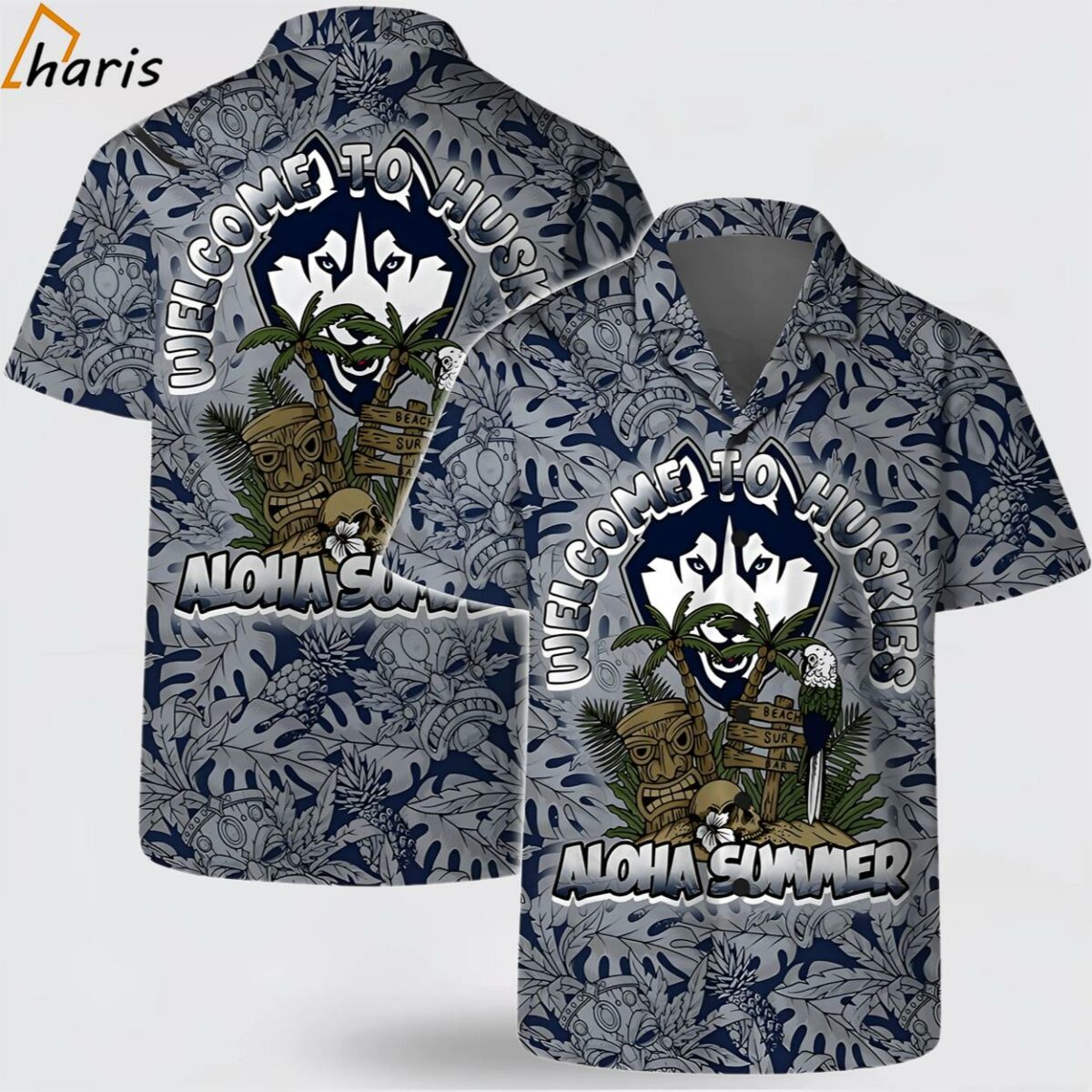 Welcome To Huskies Aloha Summer Hawaiian Shirt 1 jersey