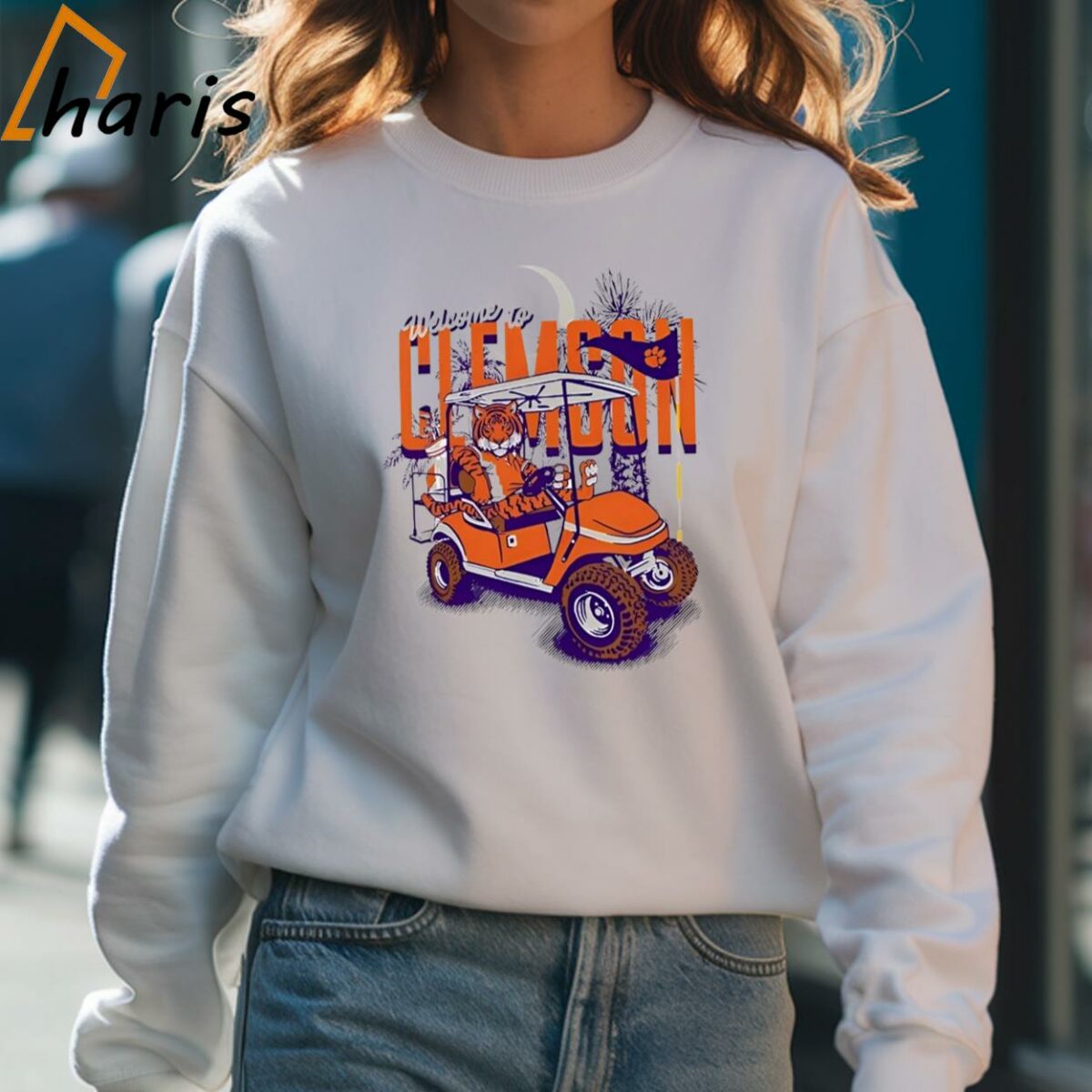 Welcome to Clemson Tigers Shirt 4 Sweatshirt