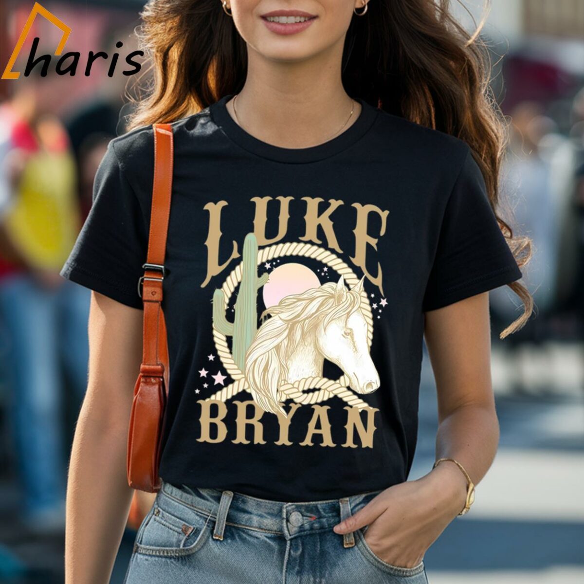 Western Luke Bryan Bullhead Tour Shirt 1 Shirt