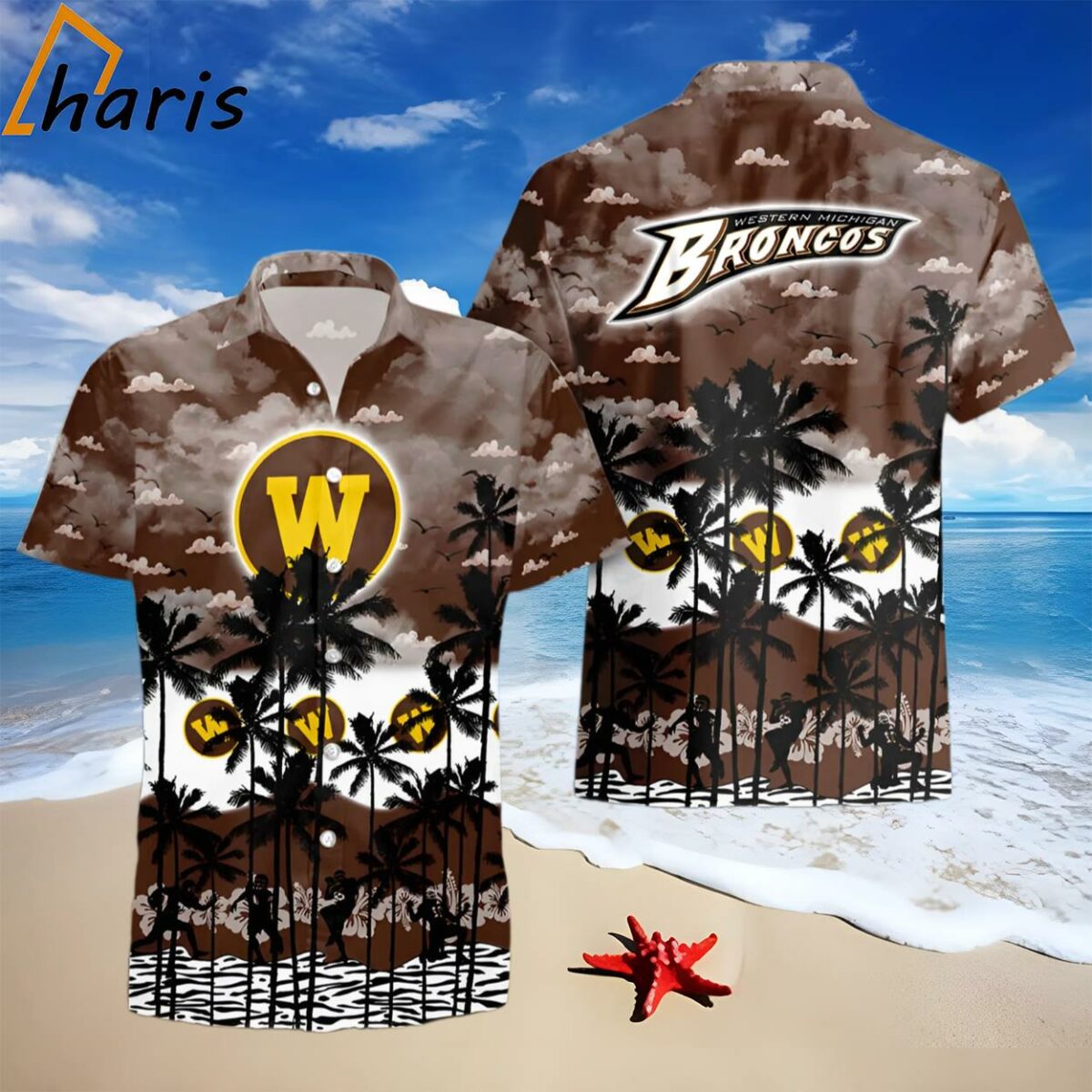Western Michigan Broncos Hawaiian Shirt Gift Ideas For Sports Lovers 1 1