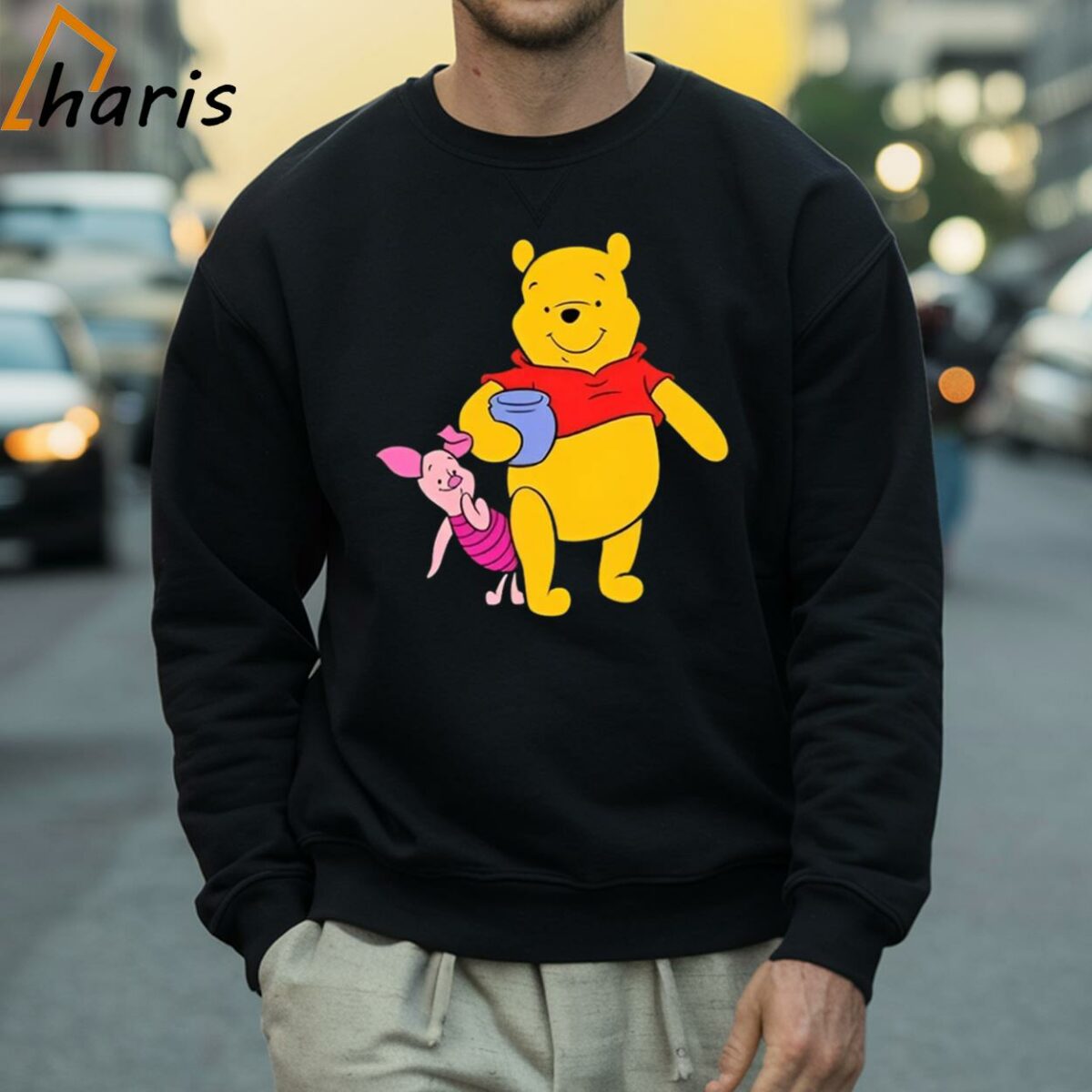 Winnie The Pooh Cartoon Shirt Winnie The Pooh Disney Character 4 Sweatshirt