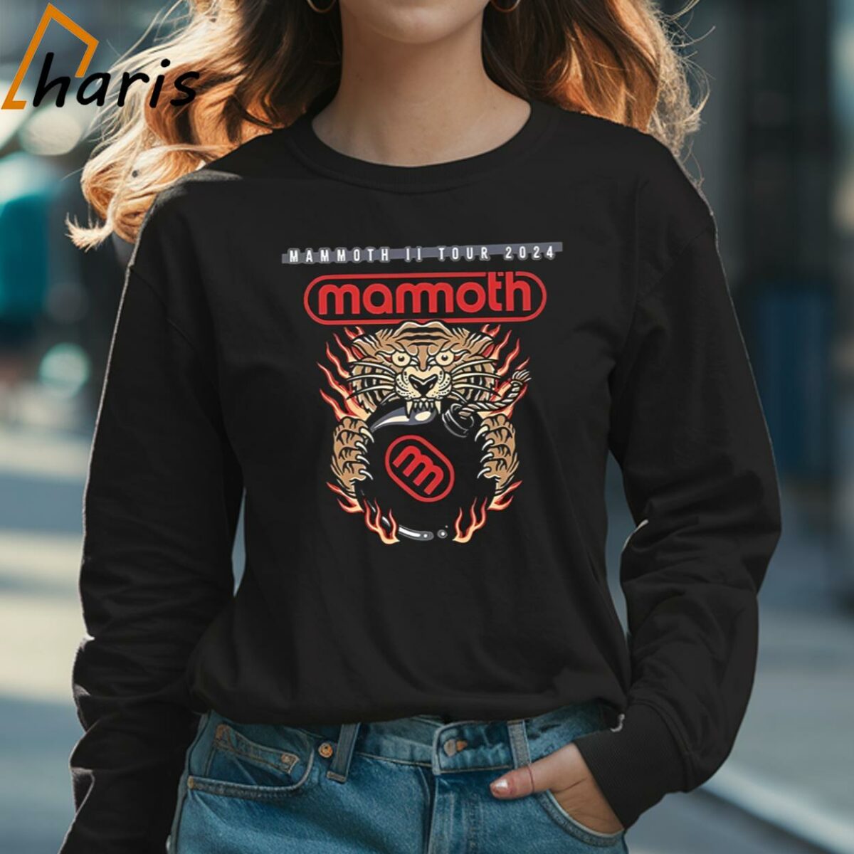 Wolfgang Van Halen Mammoth II Tour 2024 Shirt 3 Long sleeve shirt