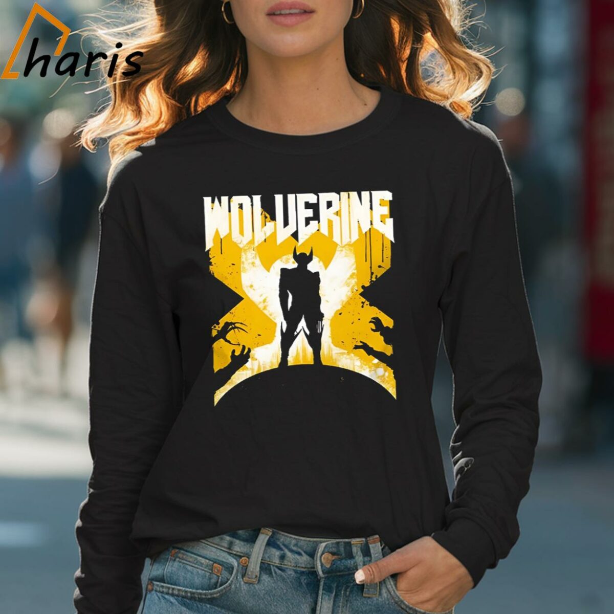 Wolverine 92 X men Shirt 4 Long sleeve shirt