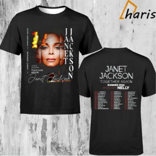2024 Tour Janet Jackson Together Again T Shirt 1 1