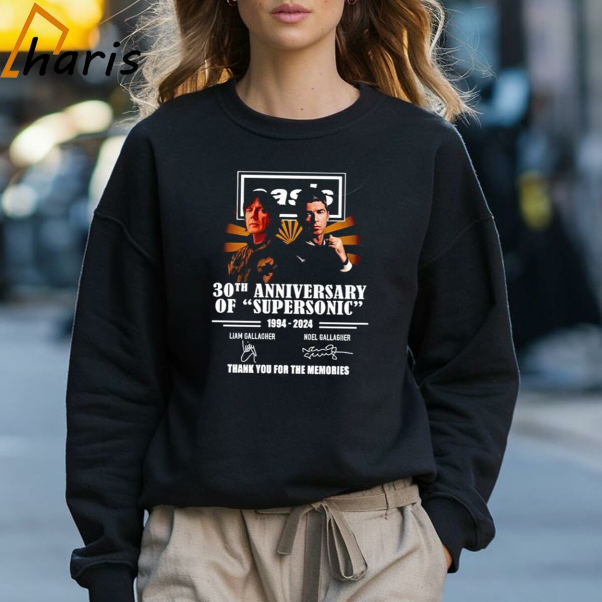 30th Anniversary Of Supersonic 1994 2024 Thank You For The Memories Signatures Shirt 3 Sweatshirt