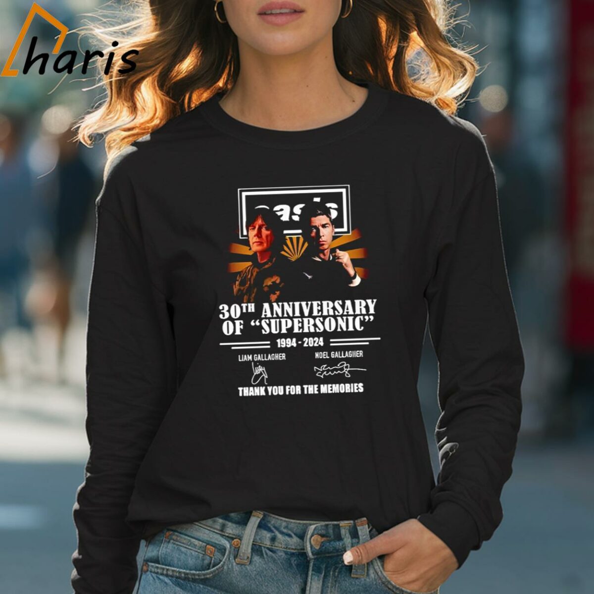 30th Anniversary Of Supersonic 1994 2024 Thank You For The Memories Signatures Shirt 4 Long sleeve shirt