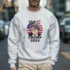 45 And 47 Trump 2024 America Flag Shirt 3 Sweatshirt