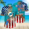 4th Of July Independence Day NFL Miami Dolphins Hawaiian Shirt 2 2