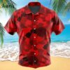 Akatsuki Naruto Button Up Red Aloha Hawaiian Shirt 1 1