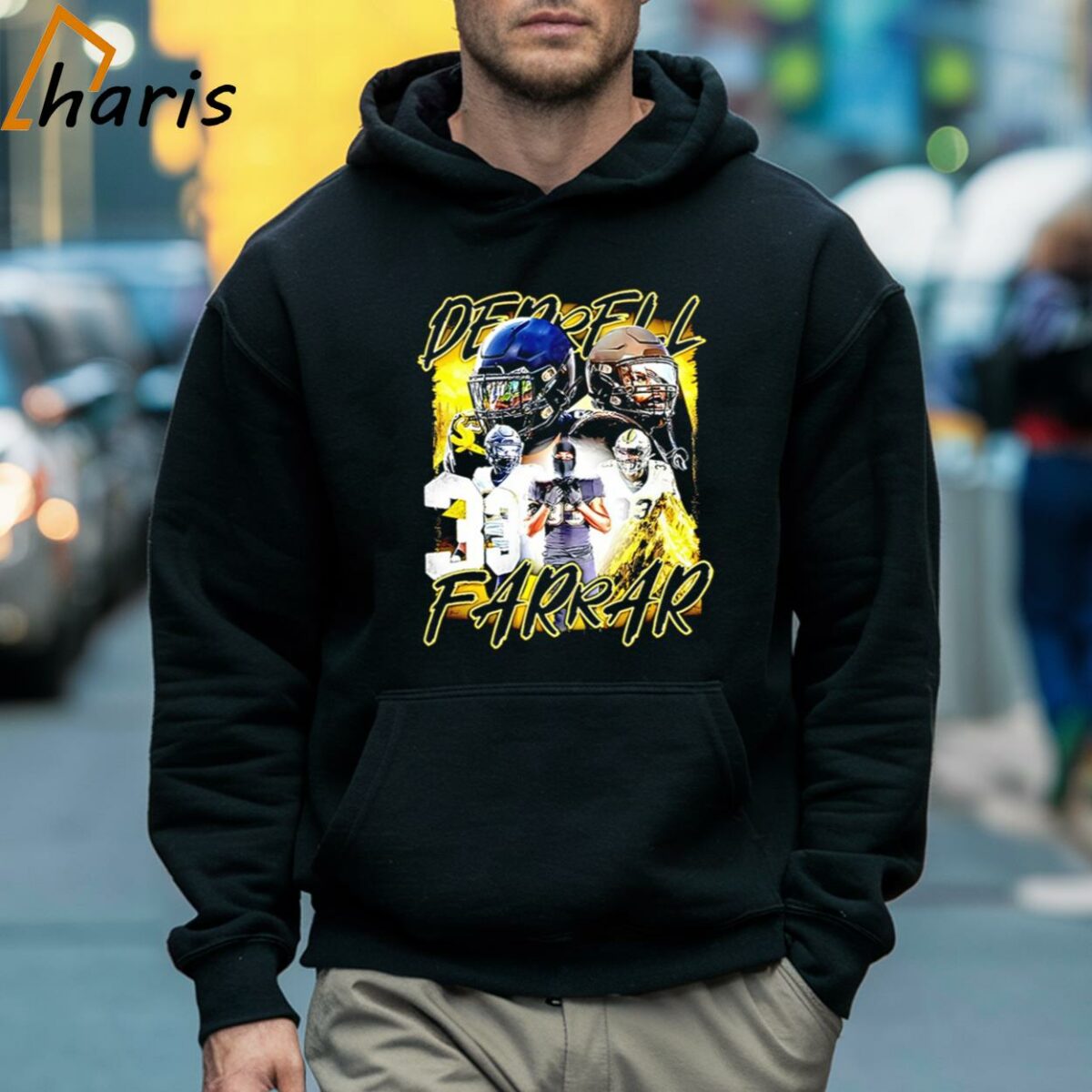 Appalachian State Mountaineers Derrell Farrar Number 33 Football Graphic Shirt 5 Hoodie