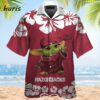 Arkansas Razorbacks Baby Yoda Tropical Hawaiian Shirt 2 2
