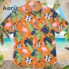 Baltimore Orioles Flamingo Tropical Leaves Hawaiian Shirt 1 1