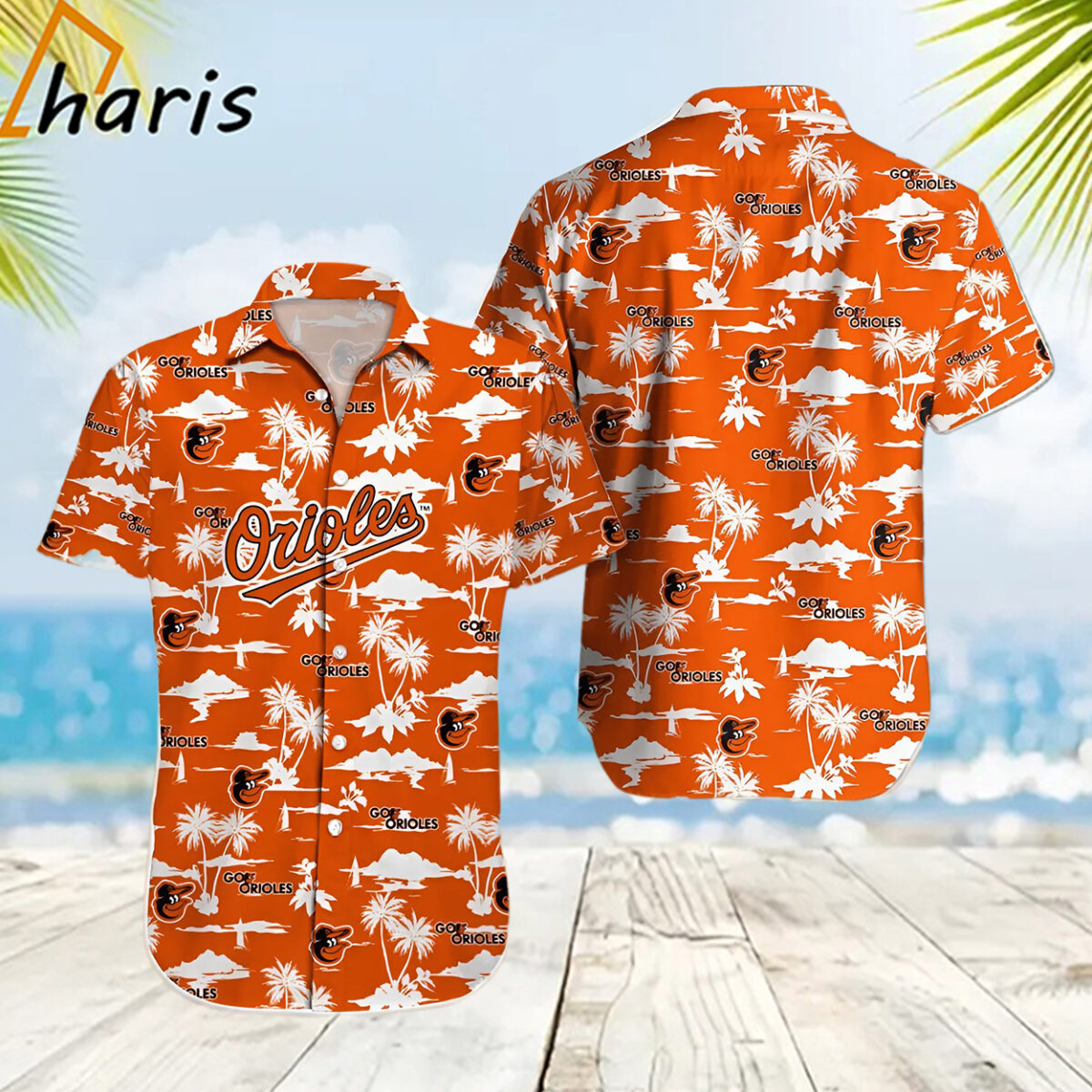 Baltimore Orioles MLB Aloha Hawaiian Shirt