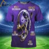 Baltimore Ravens NFL New Season Helmet Details 3D Shirt 2 2