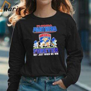 Bluey Florida Panthers Fan Forever Not Just When We Win Shirt 3 Long sleeve shirt