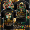 Boston Celtics 18 Time NBA Finals Champions Signature Black T Shirt