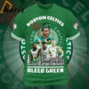Boston Celtics Bleed Green Team Player 3D Shirt 1