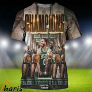 Boston Celtics Defeat The Dallas Mavericks To Win The 2024 NBA Championship 3D Shirt 1 1