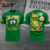 Boston Celtics Green 2024 NBA Finals Champions T shirt