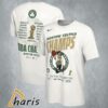 Boston Celtics Nike White 2024 NBA Finals Champions Celebration Roster T Shirt 2 2