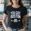 Boston Celtics Stadium Essentials 2024 NBA Finals Champions 18 Banners T Shirt 2 Shirt 1