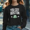 Boston Celtics Stadium Essentials 2024 NBA Finals Champions 18 Banners T Shirt 3 Long sleeve shirt 1