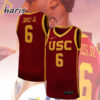 Bronny James Cardinal USC Trojans Basketball Jersey 1