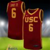 Bronny James Cardinal USC Trojans Basketball Jersey 3 3