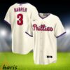 Bryce Harper Cream Philadelphia Phillies Jersey 1 1