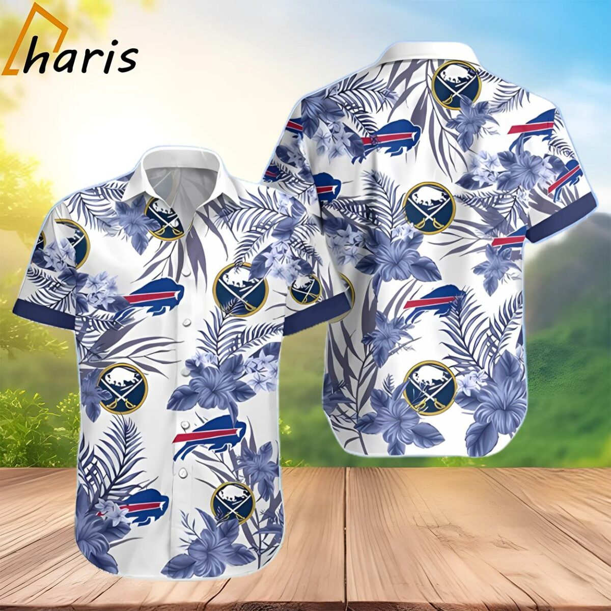 Buffalo Sabres Buffalo Bills Hawaiian Shirt 2 3