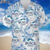 Busch Light Latte Beer Button Unisex Hawaiian Shirt 2 2