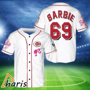 Cincinnati Reds Barbie Baseball Jersey 11 1