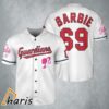 Cleveland Guardians Barbie Baseball Jersey 2 2