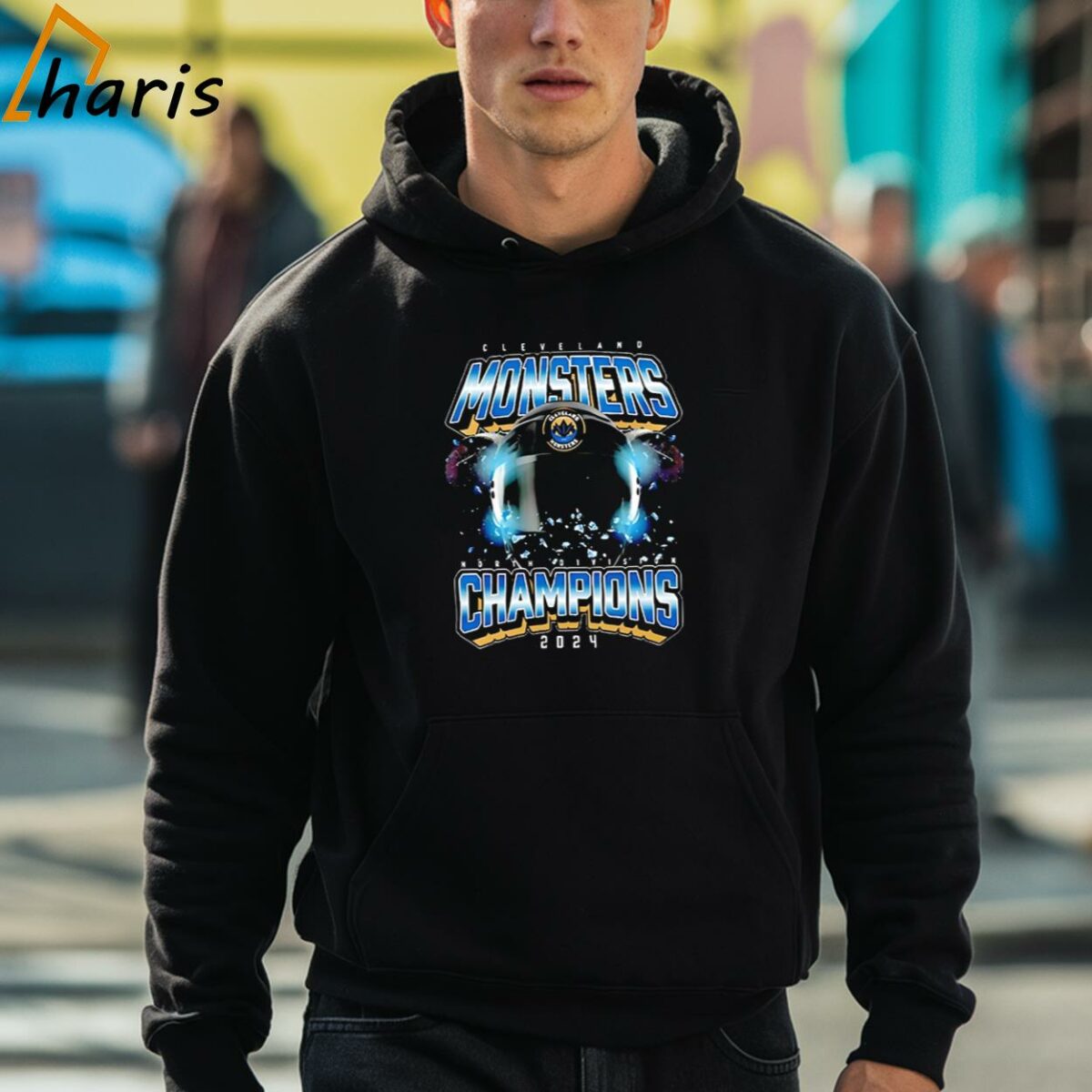 Cleveland Monsters Division Champions 2024 Shirt 3 hoodie