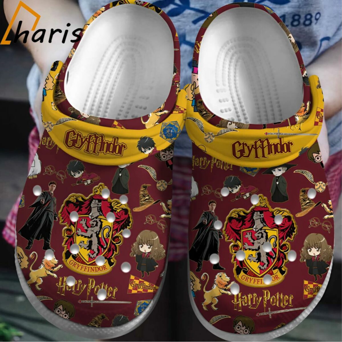 Cute Chibi Harry Potter Gryffindor Crocs 1 1