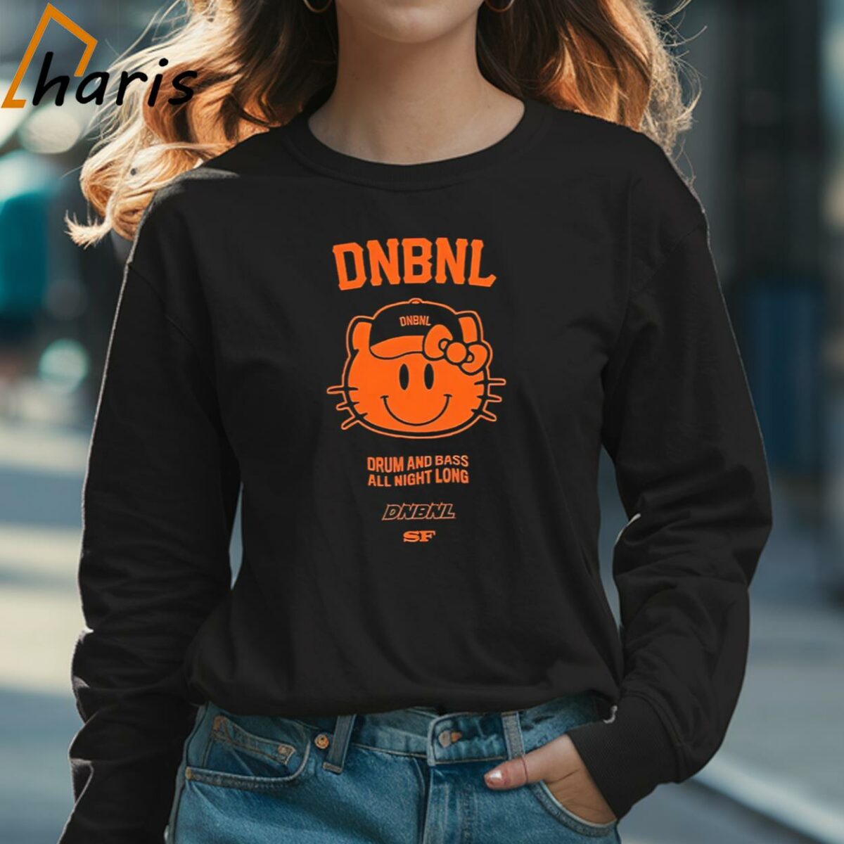 DNBNL Drum And Bass All Night Long San Francisco Giants Shirt 3 Long sleeve shirt