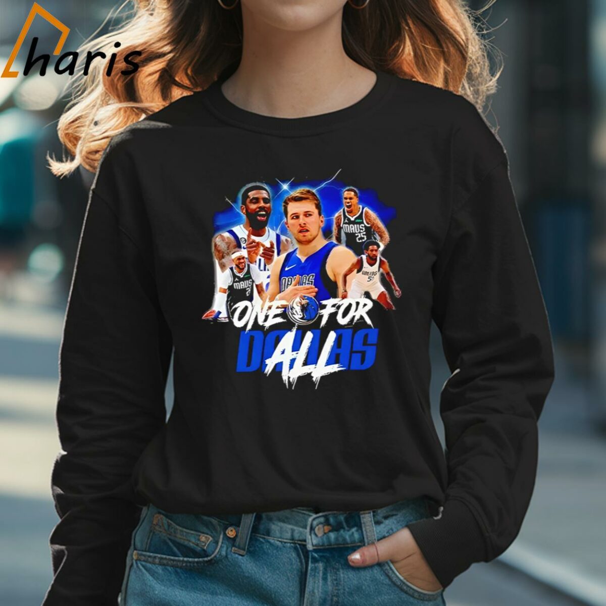 Dallas Mavericks One For All Shirt 3 Long sleeve shirt