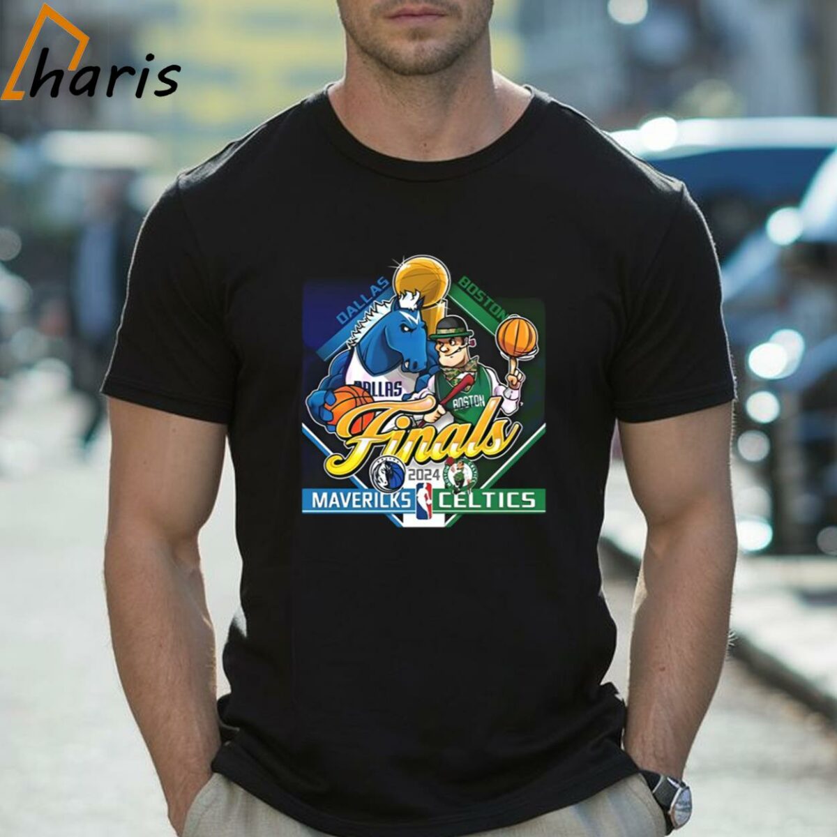 Dallas Mavericks vs Boston Celtics Finals 2024 NBA T Shirt 2 Shirt