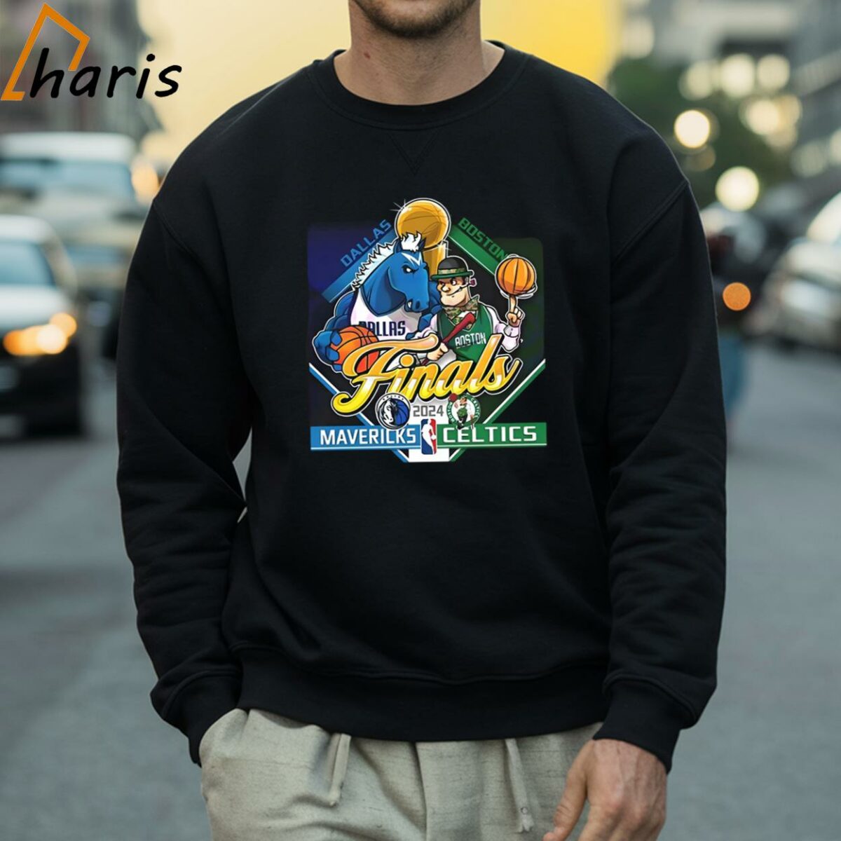 Dallas Mavericks vs Boston Celtics Finals 2024 NBA T Shirt 4 Sweatshirt