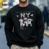 Dance With My Dawgs In The Night Time New York Yankees Logo Art Shirt 4 Sweatshirt