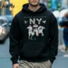 Dance With My Dawgs In The Night Time New York Yankees Logo Art Shirt 5 Hoodie