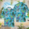 Dinosaur Surfing Beach Dinosaur Aloha Hawaiian Shirt 1 1