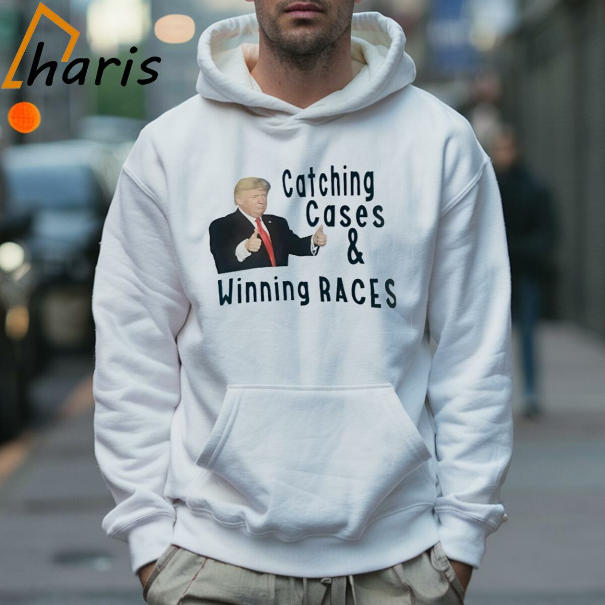 Donald Trump Catching Cases And Winning Races Shirt 5 Hoodie